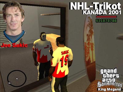 NHL Trikot 2001 Kanada Joe Sakic